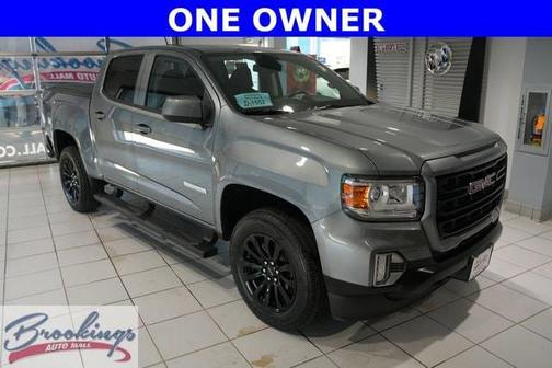 Satin Steel Metallic 2022 GMC Canyon Elevation