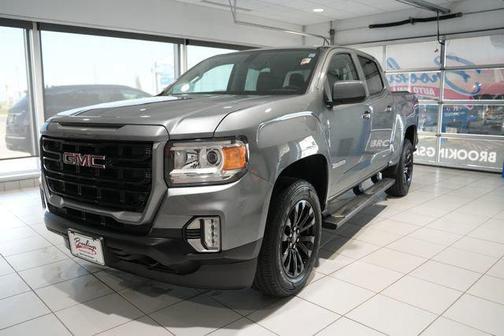 Satin Steel Metallic 2022 GMC Canyon Elevation