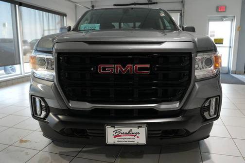 Satin Steel Metallic 2022 GMC Canyon Elevation