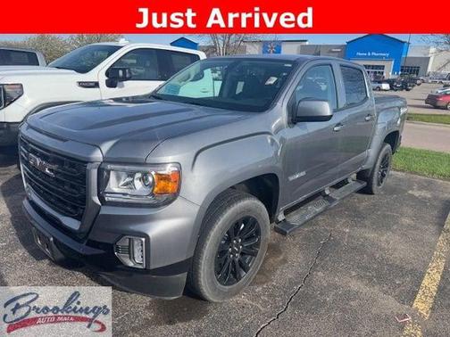Satin Steel Metallic 2022 GMC Canyon Elevation