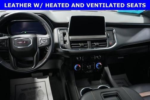 Onyx Black 2022 GMC Yukon AT4