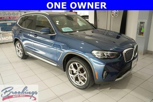 Blue 2023 BMW X3 xDrive30i