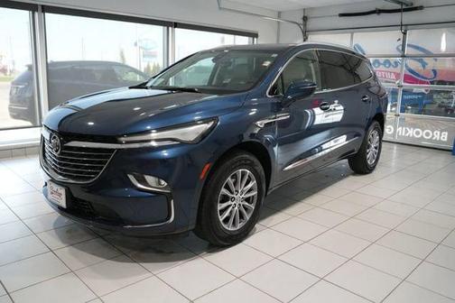 Emperor Blue Metallic 2023 Buick Enclave Essence AWD