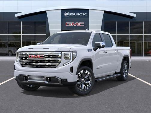Glacier White Tricoat 2026 GMC Sierra 1500 Denali