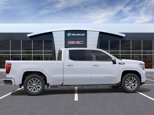 Glacier White Tricoat 2026 GMC Sierra 1500 Denali