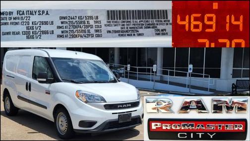2022 RAM ProMaster City Tradesman