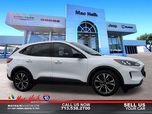Oxford White 2021 Ford Escape SE