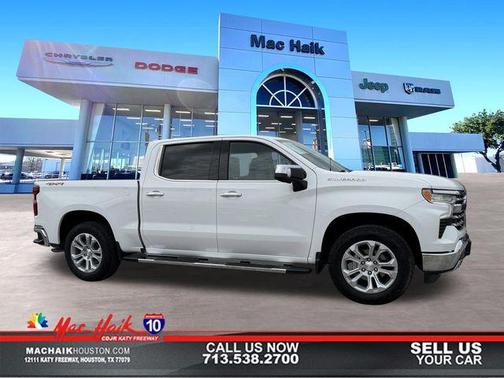 Summit White 2023 Chevrolet Silverado 1500 LTZ