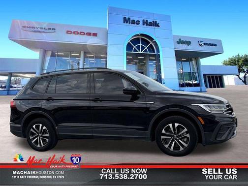 Deep Black 2023 Volkswagen Tiguan 2.0T S
