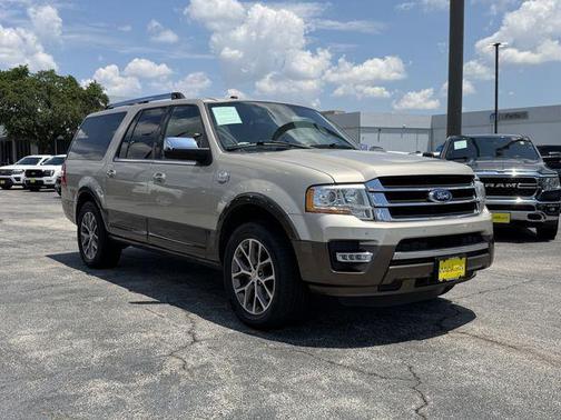White Gold 2017 Ford Expedition EL King Ranch