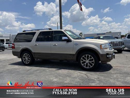 White Gold 2017 Ford Expedition EL King Ranch