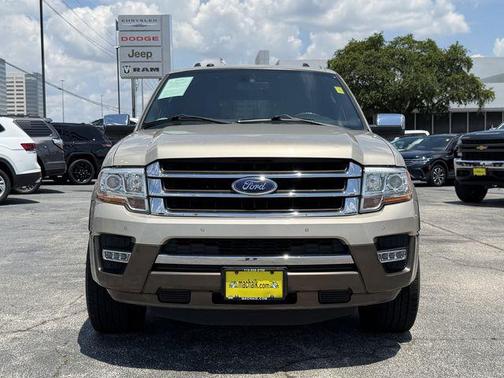 White Gold 2017 Ford Expedition EL King Ranch