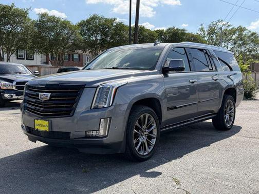Satin Steel Metallic 2019 Cadillac Escalade ESV Platinum