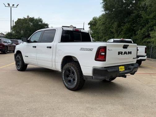 Bright White Clearcoat 2026 RAM 1500 Warlock Crew Cab 4x4 5'7' Box