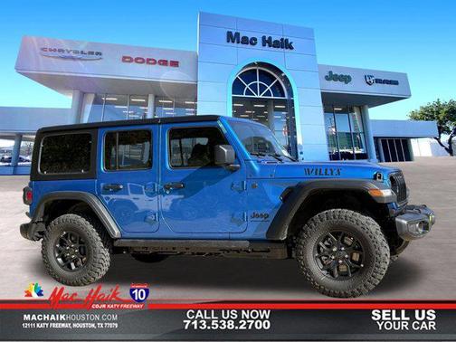 Hydro Blue Pearlcoat 2026 Jeep Wrangler Willys