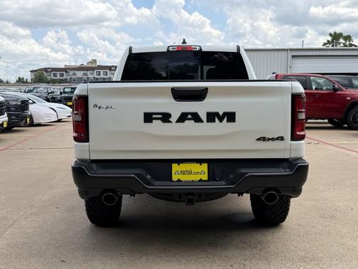 Bright White Clearcoat 2026 RAM 1500 Warlock Crew Cab 4x4 5'7' Box