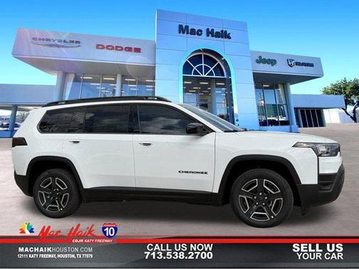 Bright White Clearcoat 2026 Jeep Cherokee Laredo 4x4