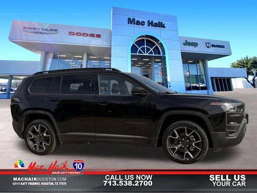 Diamond Black Crystal Pearlcoat 2026 Jeep Cherokee Overland