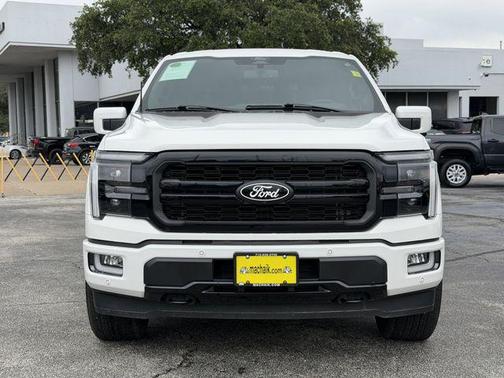 Star White Metallic Tri-Coat 2024 Ford F-150 Lariat