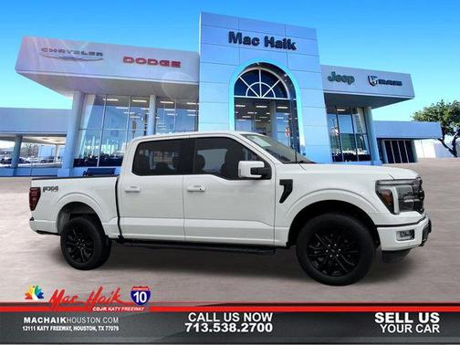 Star White Metallic Tri-Coat 2024 Ford F-150 Lariat