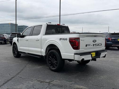 Star White Metallic Tri-Coat 2024 Ford F-150 Lariat