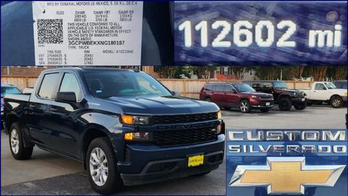 2022 Chevrolet Silverado 1500 Custom