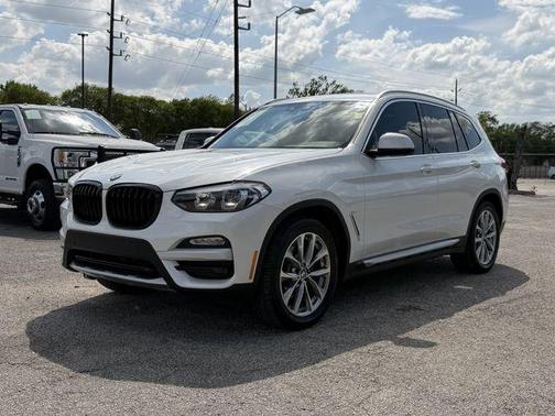 White Metallic 2019 BMW X3 sDrive30i