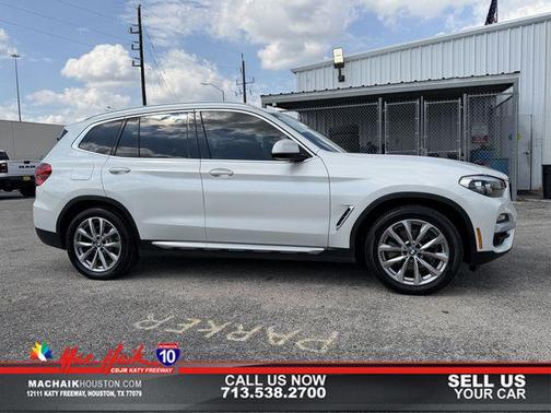 White Metallic 2019 BMW X3 sDrive30i