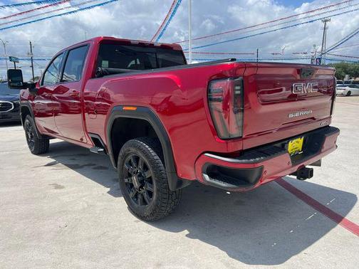 Volcanic Red Tintcoat 2024 GMC Sierra 2500 AT4