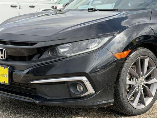 Crystal Black Pearl 2021 Honda Civic EX