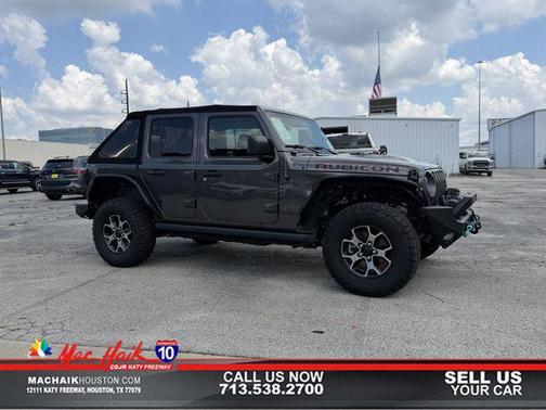 Granite Crystal Metallic Clearcoat 2018 Jeep Wrangler Unlimited Rubicon