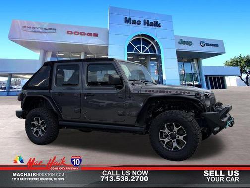 Granite Crystal Metallic Clearcoat 2018 Jeep Wrangler Unlimited Rubicon