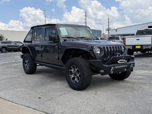 Granite Crystal Metallic Clearcoat 2018 Jeep Wrangler Unlimited Rubicon