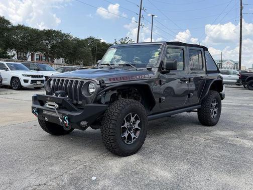 Granite Crystal Metallic Clearcoat 2018 Jeep Wrangler Unlimited Rubicon