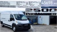 Bright White Clearcoat 2023 RAM ProMaster 2500 High Roof