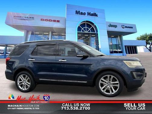 Shadow Black 2016 Ford Explorer Limited