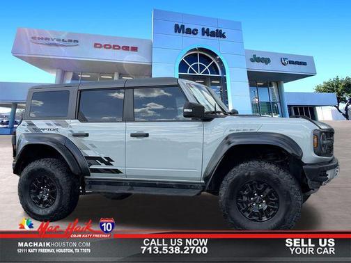 Cactus Gray 2023 Ford Bronco Raptor