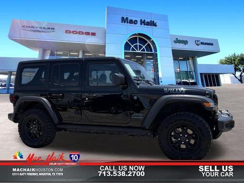 Black Clearcoat 2025 Jeep Wrangler 4xe Willys