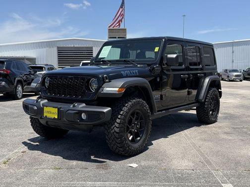 Black Clearcoat 2025 Jeep Wrangler 4xe Willys