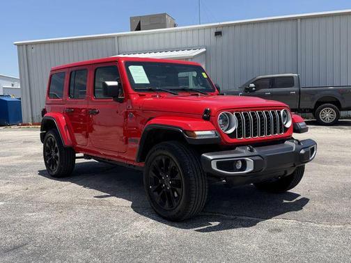 Firecracker Red Clearcoat 2025 Jeep Wrangler 4xe Sahara