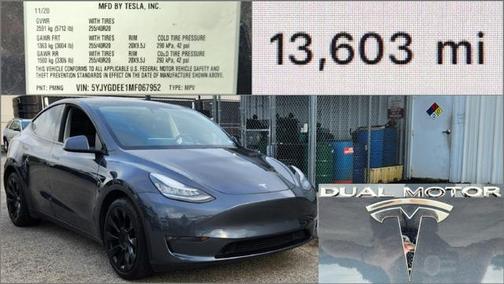 2021 Tesla Model Y Long Range Dual Motor All-Wheel Drive