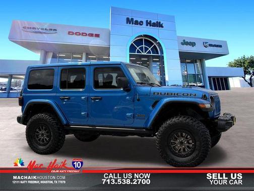 Hydro Blue Pearlcoat 2021 Jeep Wrangler Unlimited Rubicon 392