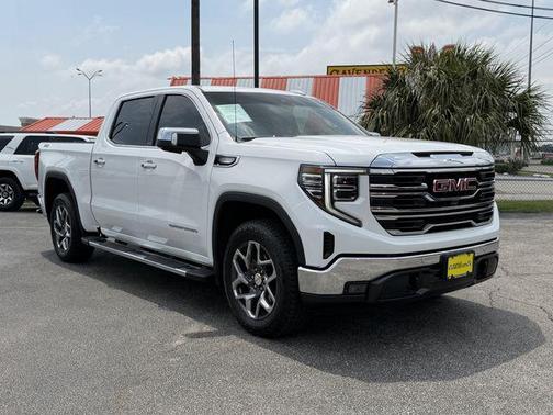 Summit White 2024 GMC Sierra 1500 SLT