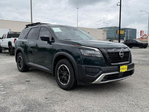 Green Pearl 2023 Nissan Pathfinder Rock Creek 4WD