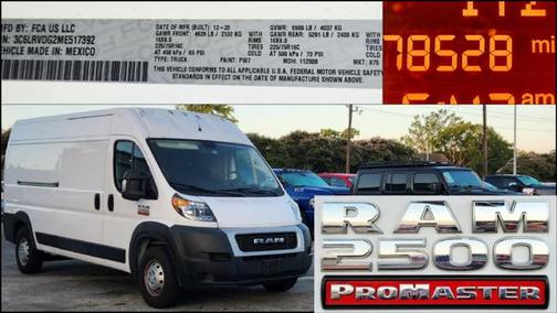 2021 RAM ProMaster 2500 High Roof