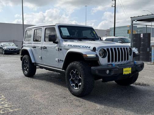 Silver Zynith Clearcoat 2023 Jeep Wrangler 4xe Rubicon