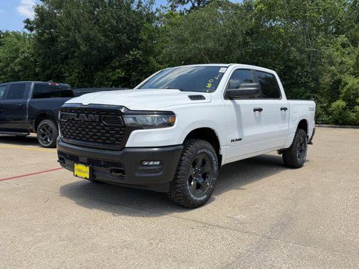 Bright White Clearcoat 2026 RAM 1500 Warlock Crew Cab 4x4 5'7' Box