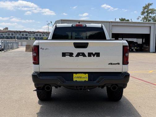 Bright White Clearcoat 2026 RAM 1500 Warlock Crew Cab 4x4 5'7' Box
