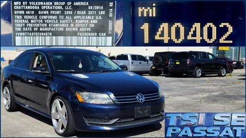 2014 Volkswagen Passat 1.8T Auto SE