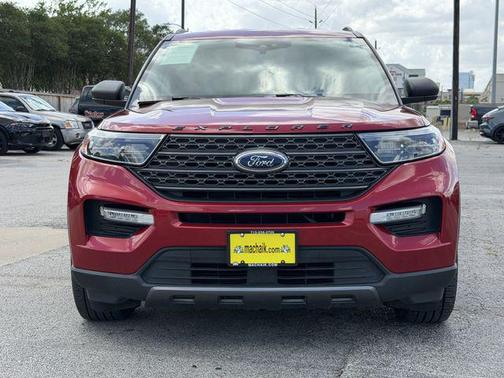 Rapid Red Metallic Tinted Clearcoat 2021 Ford Explorer XLT